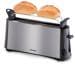 Cloer 3810 Langschlitz-Toaster für 2 Toastscheiben, 880 W, edelstahl