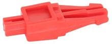 CobiNet 102235 Trennstecker 2/1, Kunststoff, rot (102235)