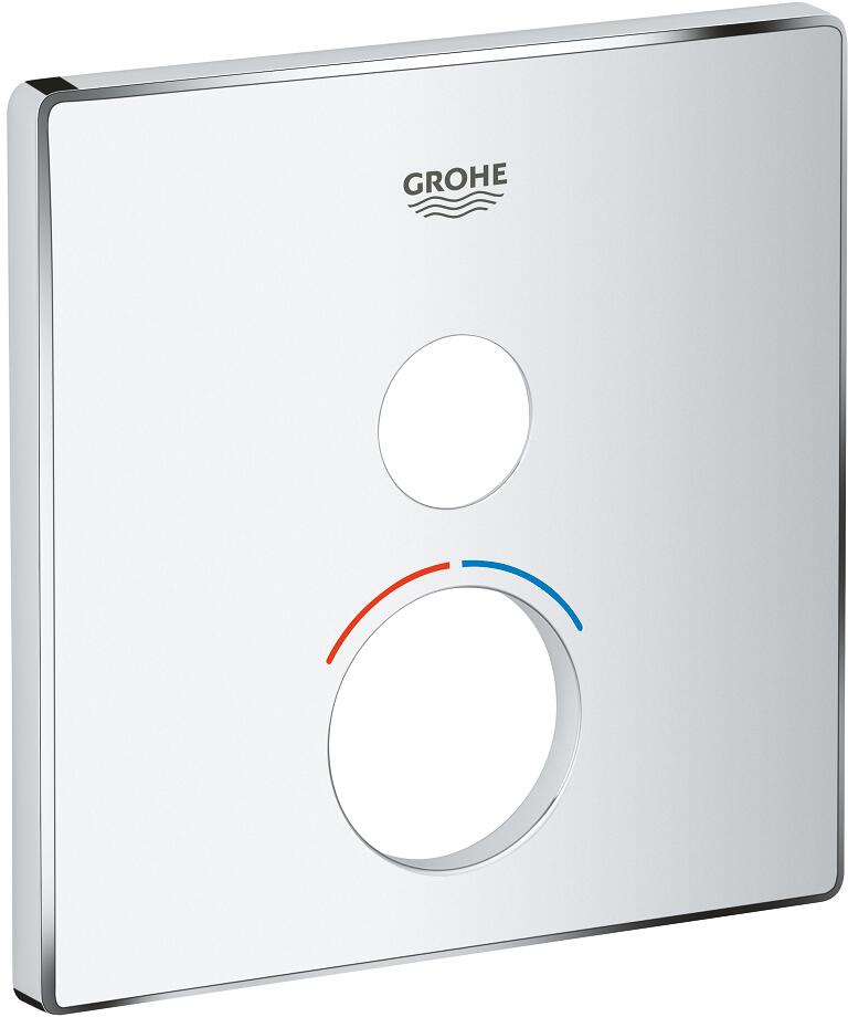 GROHE SmartControl Rosette, eckig, Unterputz, für Mischer mit 1 Absperrventil, chrom (46994000)