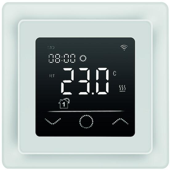 Pritec.class PHMTDW Digitaler Thermostat, WiFi, 16A, Unterputz, weiß (05106562)