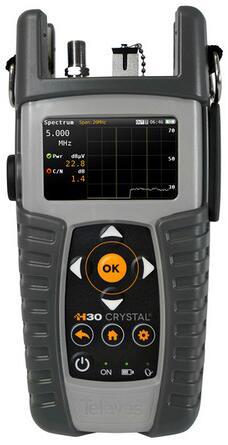 Televes H30C-S2C Messgerät H30Crystal, DVB-S/S2, DVB-T/T2, optischen Receiver (593603)