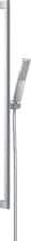 hansgrohe Pulsify E Duschset 100 1 Strahlart wassersparend+ mit Duschstange 90 cm, Messing, 5 l/min, 100 x 25 mm, Chrom (24381000)