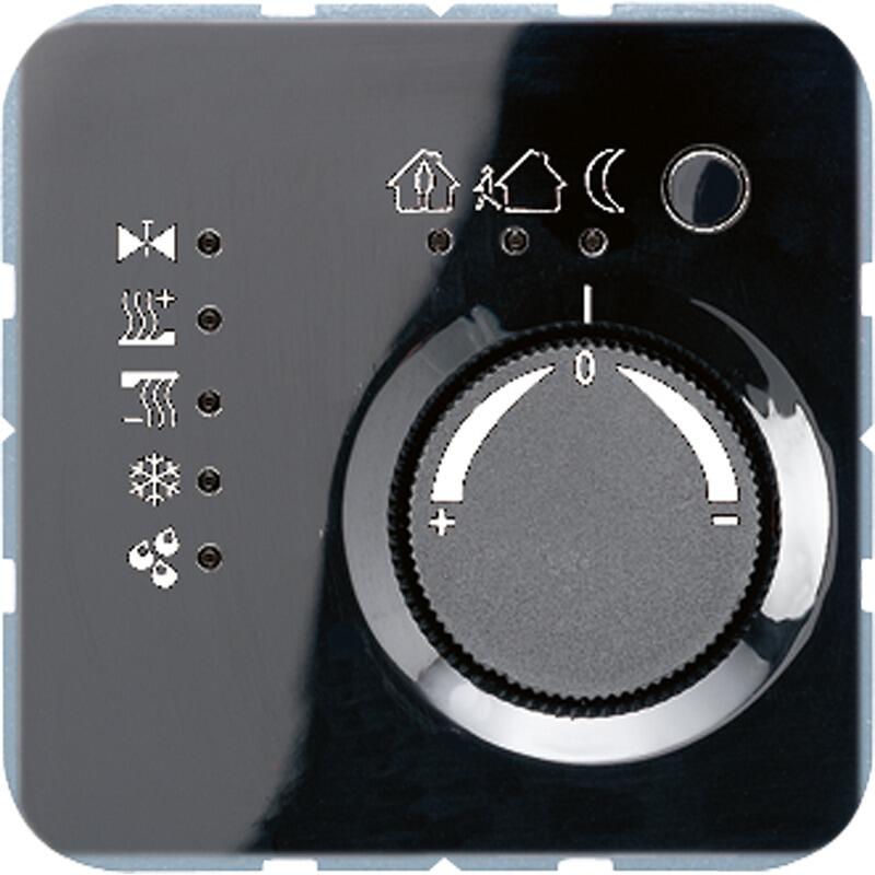 KNX Stetigregler, schwarz, CD 500 & CD plus, Jung CD2178TSSW