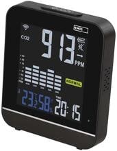 EMOS GoSmart E30300 Luftqualitätsanzeige mit WiFi, schwarz (2627303000)