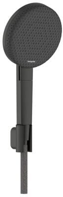 hansgrohe Raindance Alive Select S Duschkopfhalterungset 125 3 Strahlarten wassersparend mit Designflex Textilbrauseschlauch 160 cm, Kunststoff, 7,1 l