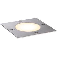 Paulmann Plug & Shine LED Bodeneinbauleuchte Floor Einzelspot IP65 3000K 3,6W, edelstahl (94227)