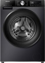 Hisense WF3S8043BB3 8 kg Frontlader Waschmaschine, 60 cm breit, 1400 U/Min, AquaStop, 19 Programme, LED Display, schwarz