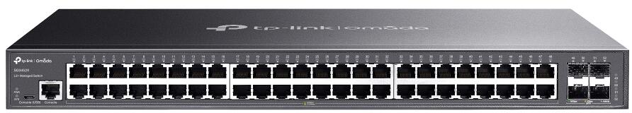 TP-Link Omada 48-Port Gigabit L2+ Managed Switch with 4 10GE SFP+ Slots (SG3452X)