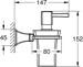 GROHE Grandera Halter, mit Keramik-Seifenspender