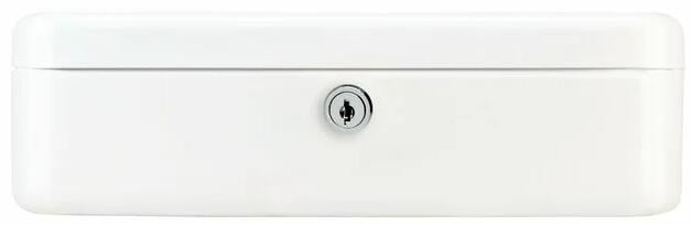 Burg Wächter ZK 2257 EURO Geldzählkassette, herausnehmbarer Einsatz, flache Bauweise, Breite 255mm, weiß (28730)