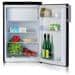 DOMO DO91124 Stand Kühlschrank mit Gefrierfach, 55 cm breit, 108L, schwarz matt