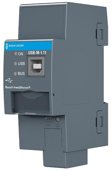 Busch-Jaeger USB-M-1.11 REG-Schnittstelle USB für Free@Home (2CDG510013R0021)