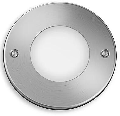 Philips myGarden Moss LED Bodeneinbauspot, 3W, 270lm, 2700K, Edelstahl (915004498701)