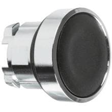 Schneider Electric Frontelement für Harmony XB4, Ø 22 mm, ohne Rastung, flach, schwarz (ZB4BA2)