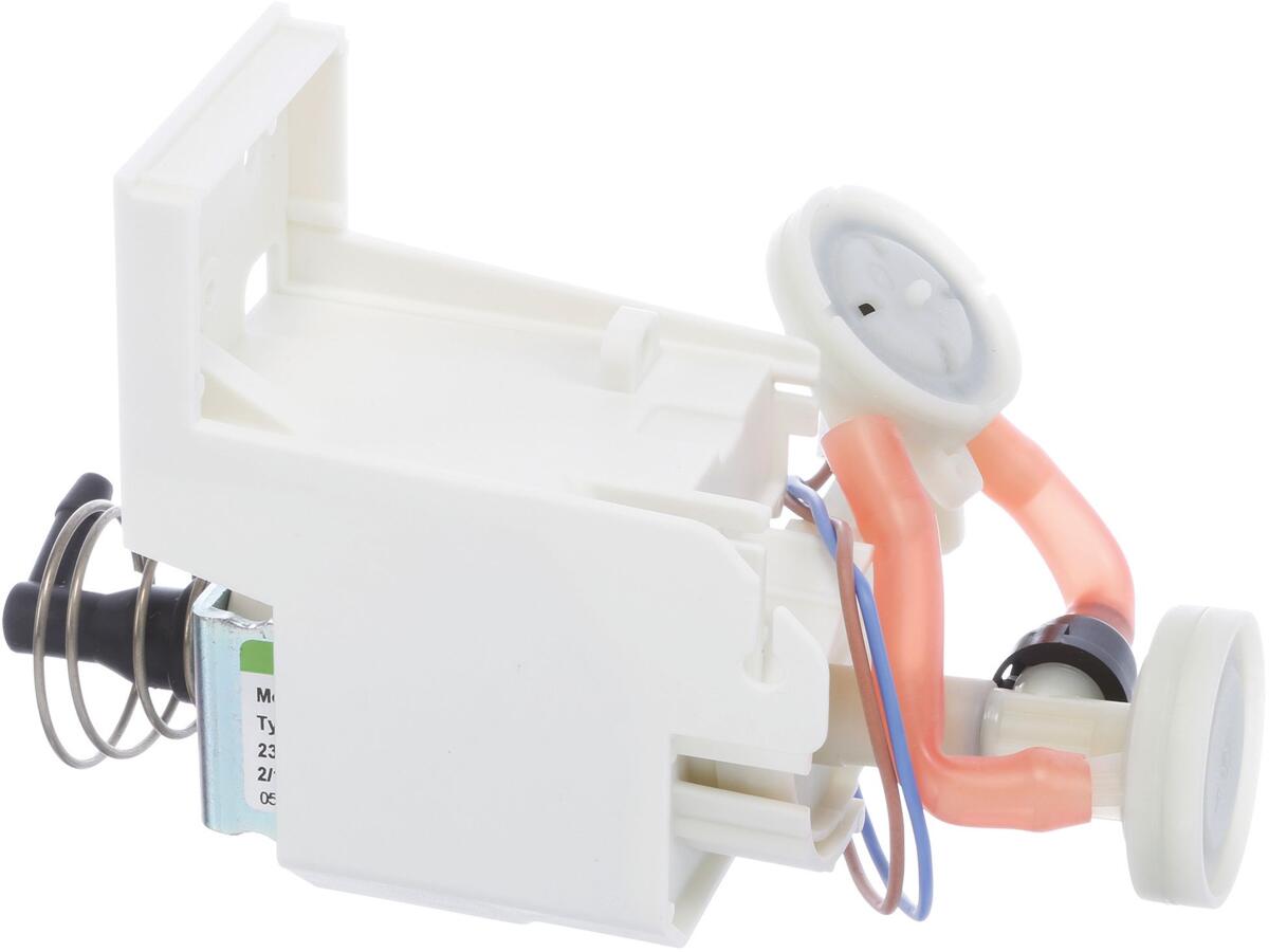 Bosch Siemens 12010897 Pumpe, mit vormontierten Pulsationsdaempfer mit neu Halterung Pumpe aus, unbrennbaren Material + Befestiger