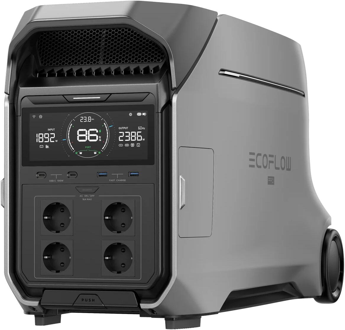 EcoFlow Delta Pro 3 Lithium Powerstation, 4096Wh