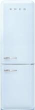 Smeg FAB32RPB6 50"s Style Retro Stand Kühl-Gefrierkombination, 60 cm breit, 331 L, Rechtsanschlag, Multiflow, LED-Display, pastellblau