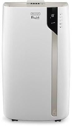 DeLoghi PAC EX93 Mobiles Klimagerät, bis 85 m³, Entfeuchtungsfunktion, Soft Touch Bedienfeld, Timer, Thermostat, weiß