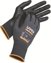 UVEX athletic allround Montagehandschuh, Slim-Fit, grau/schwarz (6002806)