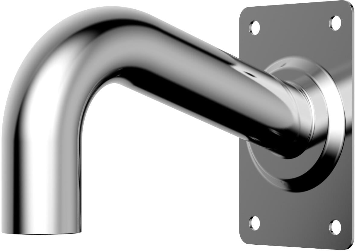 Hanwha Vision Wandhalterung für Kameras, Materialien für Langlebigkeit, silber (SBP-300WMS)