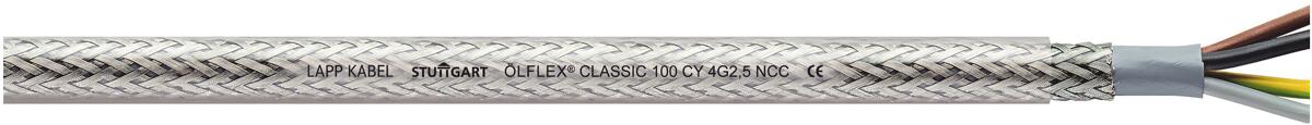Lapp ÖLFLEX CLASSIC 100 CY 450/750V 4G1,5 Steuerleitung, 1,5mm², transparent, 100m (00354593/100)