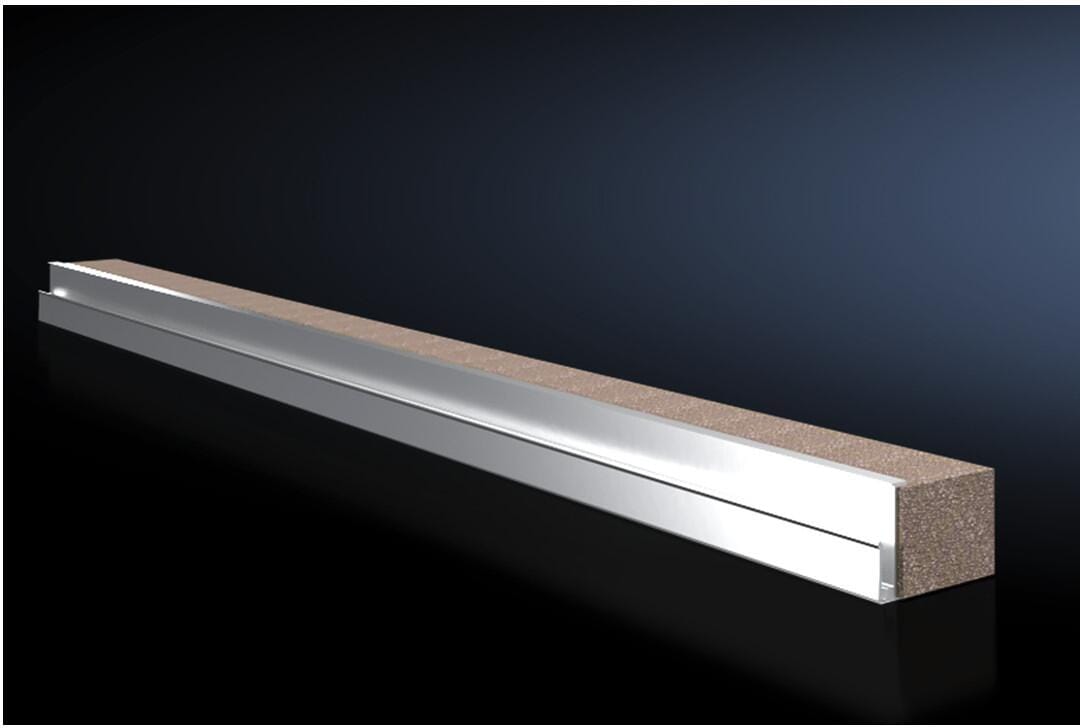 Rittal VX 8618.803 Profil zur Kabeleinführung, mittig, für B: 1200 mm, 1 VE/Pack = 4 Stück