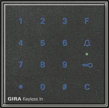 Gira 260567 Keyless In Codetastatur, TX_44, anthrazit