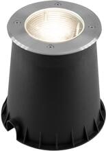 EVN VULCANUM Bodeneinbau, IP67, rund, schwenkbar, EDS/Alu, ink. LED-Einsatz
