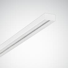 Trilux LED-Anbauleuchte für Einzel- oder Lichtbandanwendungen SFlow D1-L MRX LED3200-840 ET 01, weiß (6895840)