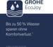 GROHE Plus Einhand-Waschtischbatterie, 1/2 Zoll, S-Size, EcoJoy, hard graphit gebürstet (32612AL3)