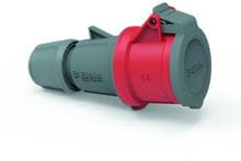 Bals Kupplung INNOLINQ QC, MULTI-GRIP Kabelverschraubung, 16A, 5p, 400V, 6h, IP54, 171x71x94mm, rot (300)