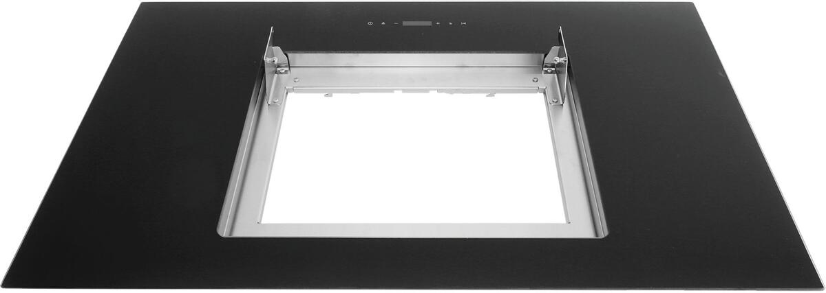 Bosch Siemens 00717822 Glasscheibe, Glasscheibe Rahmen kompl., 5 mm - schwarz,890x550mm