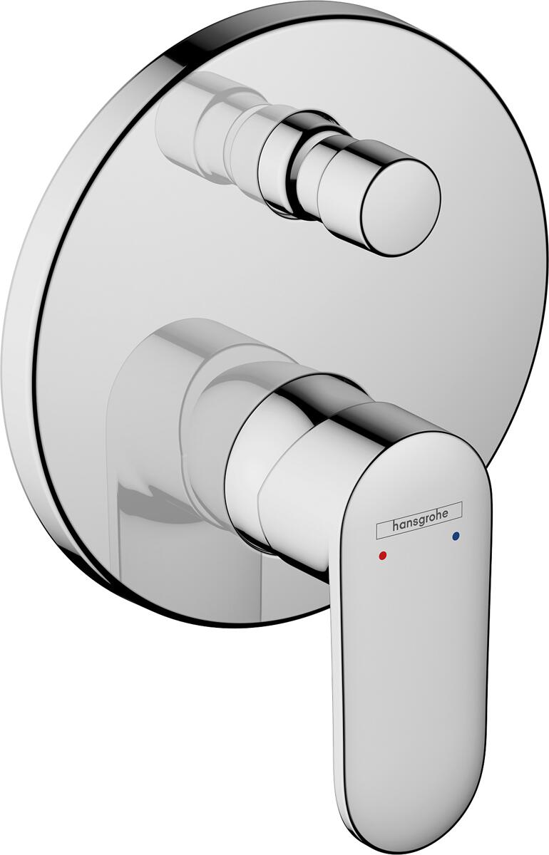 hansgrohe Vernis Blend Einhebel-Wannenarmatur Unterputz für iBox universal, Messing, 29 l/min, chrom (71466000)