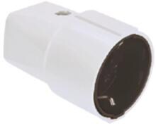 Bachmann Schukokupplung zentral, weiß (912.280)