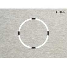 Gira 5579920 Frontplatte Türstationsmodul, System 106, Edelstahl