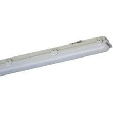 Schuch PROXIMA 161PX 15L60 T40 H60 LED-Feuchtraum-Wannenleuchte, 39W, 6130lm, IK08, grau (161340026)