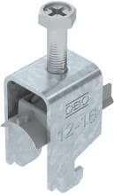 OBO Bettermann BS-N1-K-16 FT Bügelschelle 2056 N-Fuß, 1-fach, 12-16mm, tauchfeuerverzinkt (1187208)