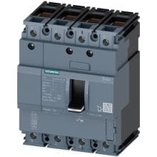 Siemens 3VA1116-4ED46-0AA0 Leistungsschalter 3VA1 IEC Frame 160 Schaltvermögensklasse S Icu=36kA @ 415V 4-polig, Anlagenschutz TM210, FTFM, In=160A Überlastschutz