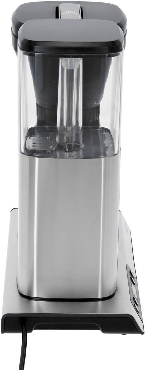 Gastroback 42706 Design Filterkaffeemaschine, Wagner edelstahl/schwarz Tassen, Advanced, Elektroshop 10 Einzeltassenfunktion, Glaskanne, Brew