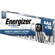 Energizer Ultimate Lithium Micro AAA Batterie, 10 Stück (E301535900)