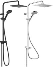 hansgrohe Vernis Shape Duschsystem 230 1 Strahlart wassersparend Reno , Kunststoff, 6,8 l/min, 230 x 170 mm
