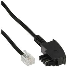 InLine TAE-F Kabel, für DSL-Router, TAE-F Stecker an RJ45 8P2C