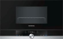 Siemens BE634LGS1 Einbau-Mikrowelle, 900 W, 21l, 59,4 cm breit, cookControl Plus, Edelstahl