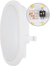 EVN LED Wandanbau, IP54, 220-240V, 12W, 3000K, 4000K, 6500K, 920lm, 965lm, 940lm, weiß (LA120125)