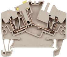 Weidmüller ZTR 2.5-2 Trennklemme, beige, 100 Stück (1779010000)