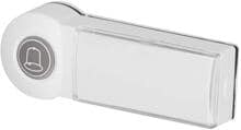 EMOS P5723T Ersatztaste für Drahtlose Türklingel P5723, weiß (3402108000)
