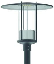 Leipziger Leuchten RICHARD IV DAWU LED Mastleuchte,  2x4 LED, 16W, 2600lm, dunkelgrau