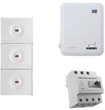 SMA HV-Speichersystem, 9,84 kWh, 3-phasig, Home Storage 9.8 + Sunny Tripower SE 10.0