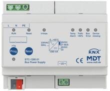 MDT STC-1280.01 Busspannungsversorgung mit Diagnosefunktion, 6 Teilungseinheiten REG, 1280mA