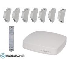 Rademacher VK 0499 Starterpaket mit HomePilot und 8 Hutschienen Rohrmotor-Aktoren